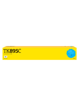 Совместимый Лазерный картридж T2 TC-K895C для принтера Kyocera, голубой
