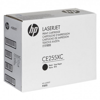 Картридж HP 55X (уценка) лазерный увеличенной емкости (13500 стр) CE255XC