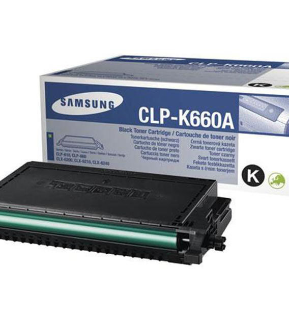 Картридж Samsung CLP-K660A черный оригинальный