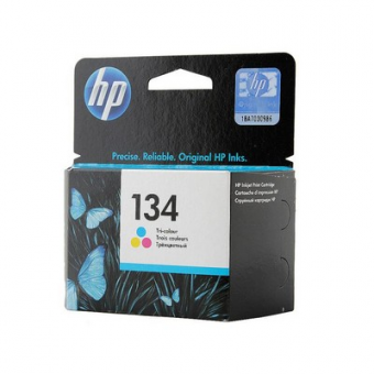 Картридж HP 134 струйный трехцветный (560 стр)