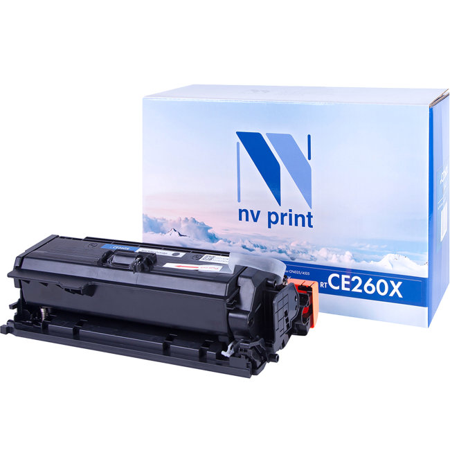 Картридж NVP совместимый NV-CE260X Черный для HP