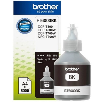 Бутылка Brother BT6000BK для DCPT300/500W/700W Black, 6000 страниц (А4)