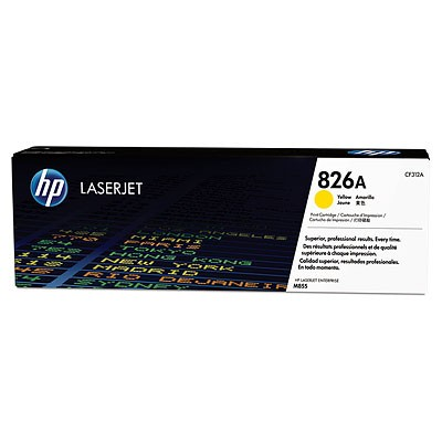Картридж HP 826A лазерный желтый (31500 стр)