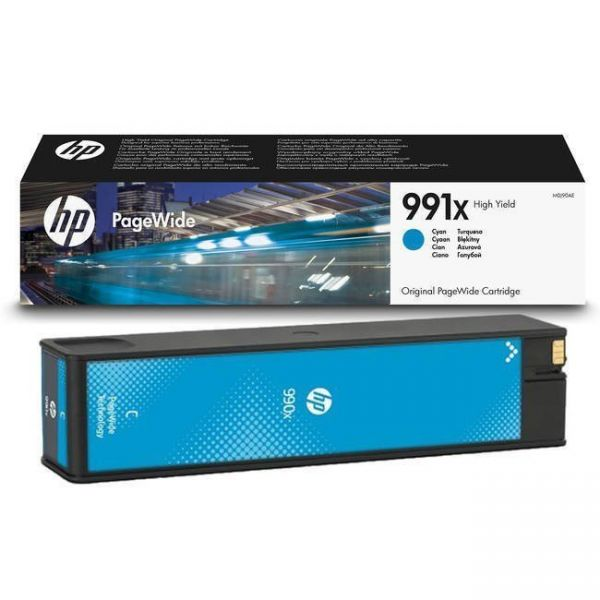 Картридж HP 991X струйный голубой увеличенной емкости (16000 стр)