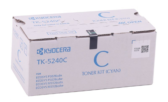 Тонер-картридж TK-5240C 3 000 стр. Cyan для P5026cdn/cdw, M5526cdn/cdw
