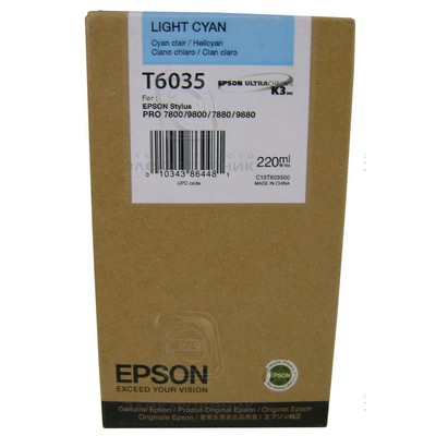Картридж EPSON T6035 светло-голубой для Stylus Pro 7880/9880