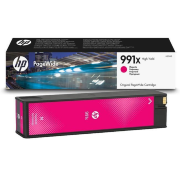 Картридж HP 991X струйный пурпурный увеличенной емкости (16000 стр)