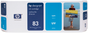 Картридж HP 83 струйный голубой (680 мл)