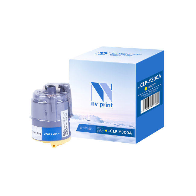 Картридж NVP совместимый NV-CLP-Y300A желтый для Samsung
