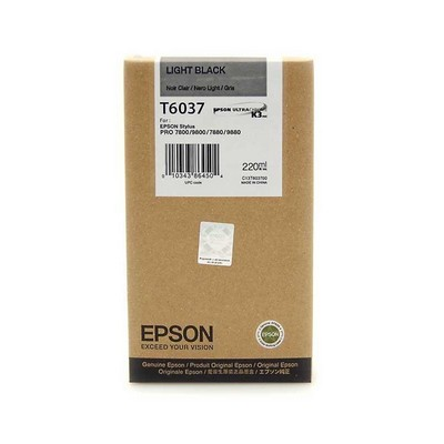 Картридж EPSON T6037 серый для Stylus Pro 7880/9880