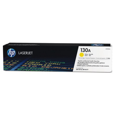 Картридж HP 130A лазерный желтый (1000 стр)