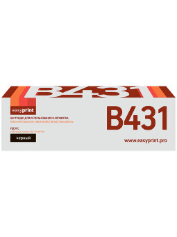 Совместимый Лазерный картридж EasyPrint LO-431 для принтера OKI, черный