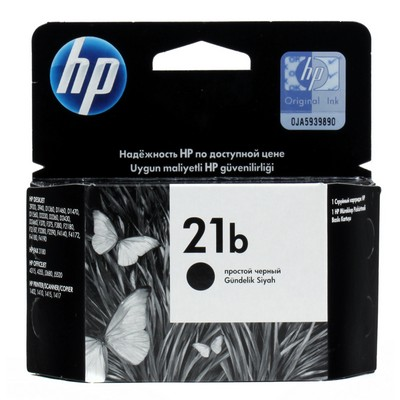 Картридж HP 21 струйный черный (190 стр)