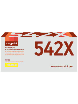 Совместимый Лазерный картридж EasyPrint LH-CF542X для принтера HP, желтый