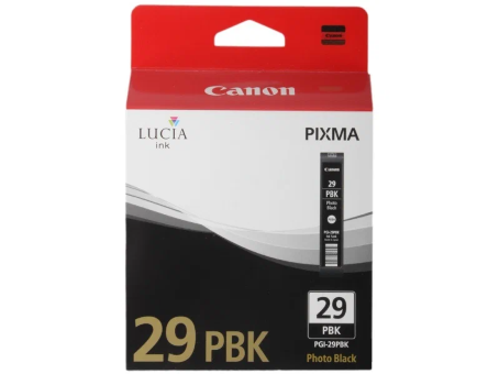 Картридж CANON PGI-29 PBK фото-чёрный, 36 мл, 1225 страниц