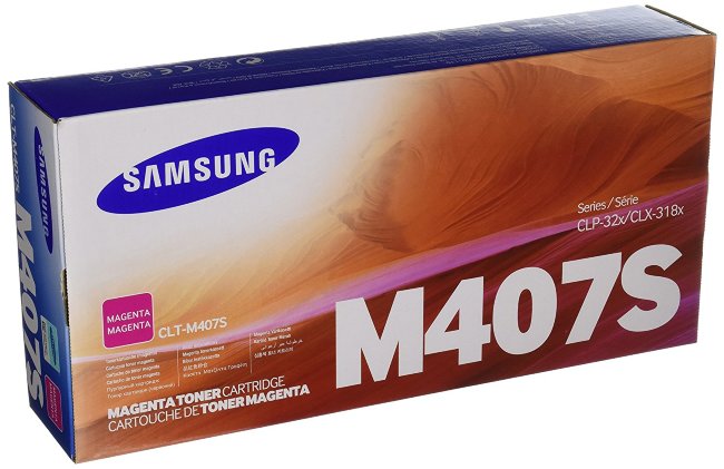  Картридж Samsung CLT-M407S пурпурный оригинальный