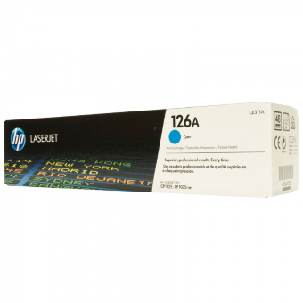 Картридж HP 126A лазерный желтый (1000 стр)