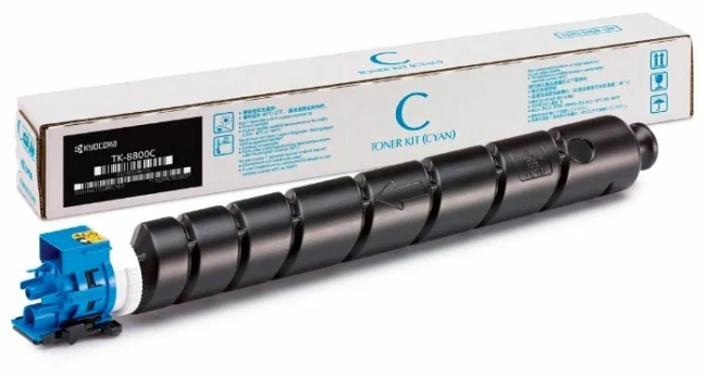 Тонер-картридж TK-8800C 20 000 стр. Cyan для P8060cdn