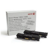 Тонер-картридж XEROX Phaser 3052/3260/WC 3215/25 3K упаковка 2 шт.