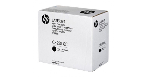 Картридж HP CF281XC (81X) черный, оригинальный