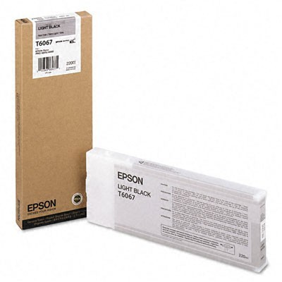 Картридж EPSON T6067 серый повышенной емкости для Stylus Pro 4880