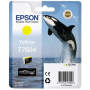 Картридж EPSON T7604 желтый для SC-P600