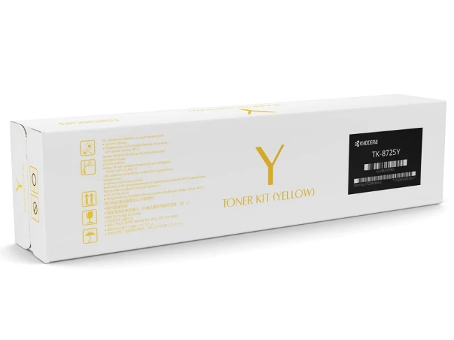 Тонер-картридж TK-8725Y 30 000 стр Yellow для TASKalfa 7052ci/8052ci