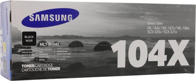 Картридж Samsung MLT-D104X черный, оригинальный