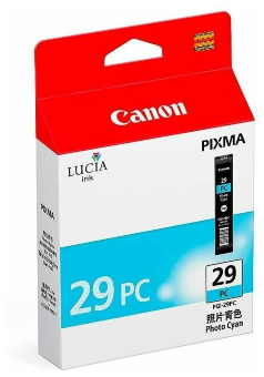 Картридж CANON PGI-29 PC фото-голубой, 36 мл, 1375 страниц