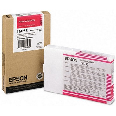 Картридж EPSON T6053 пурпурный насыщенный для Stylus Pro 4880