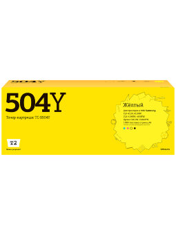 Совместимый Лазерный картридж T2 TC-S504Y для принтера Samsung, желтый