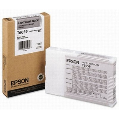 Картридж EPSON T6059 светло-серый для Stylus Pro 4880