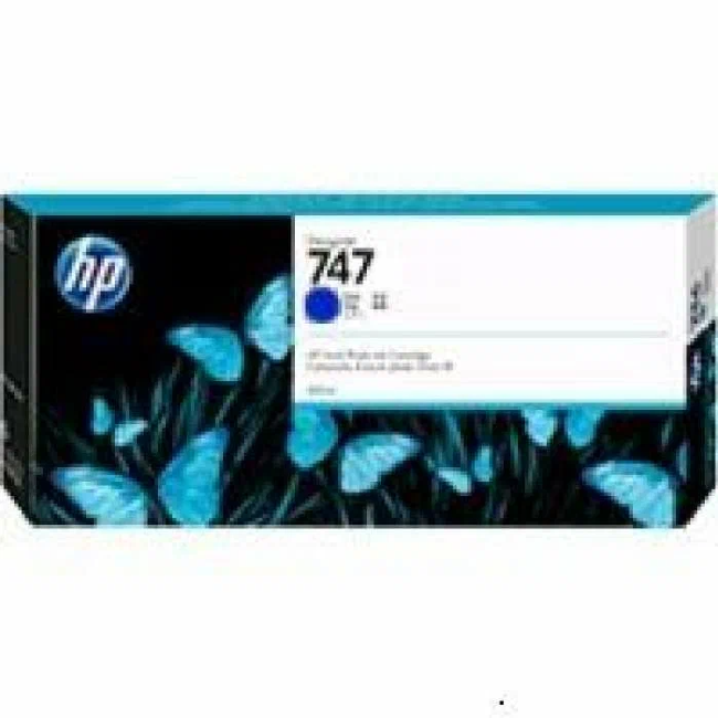 Картридж HP 747 струйный хроматический синий (300 мл)