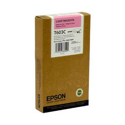 Картридж EPSON T603C светло-пурпурный для Stylus Pro 7800/9800
