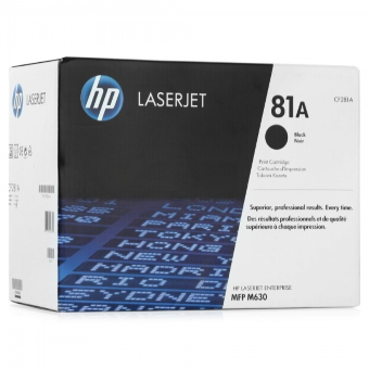 Картридж HP 81A лазерный (10500 стр)