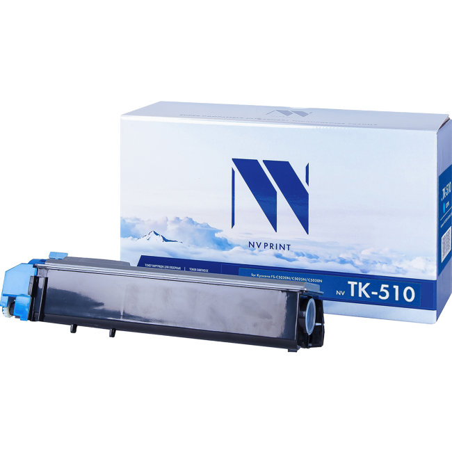 Картридж NVP совместимый NV-TK-510 голубой для Kyocera