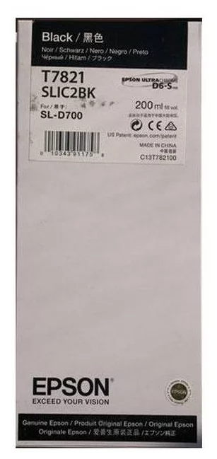 Картридж EPSON T7821 черный для SureLab SL-D700