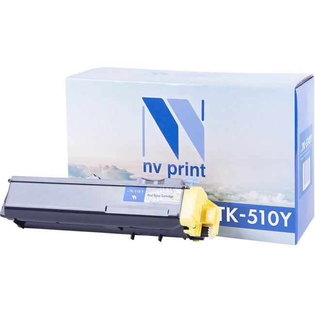 Картридж NVP совместимый NV-TK-510 желтый для Kyocera