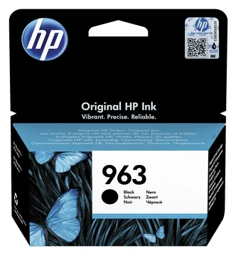 Картридж HP 963 струйный черный (1000 стр)