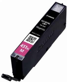 Картридж CANON CLI-451XL M пурпурный, увеличенной емкости 11 мл, 660 стр