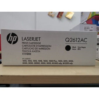 Картридж HP Q2612AC (12A)  черный, оригинальный 