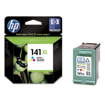 Картридж HP 141XL Tri-colour Inkjet Print Cartridge with Vivera Inks