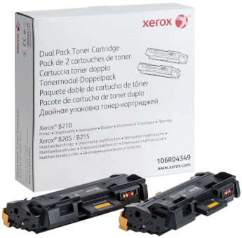 Тонер-картридж XEROX B205/210/215 3K упаковка 2 шт.