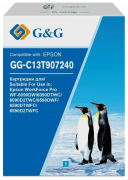 Картридж EPSON T9072 голубой экстраповышенной емкости для WF-6090/6590