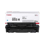 Картридж CANON 055H C голубой, увеличенной емкости (3019C002) оригинальный 