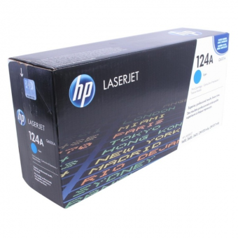 Картридж HP 124A лазерный голубой (2000 стр)