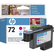 Печатающая головка HP 72 пурпурная и голубая (6000 стр)
