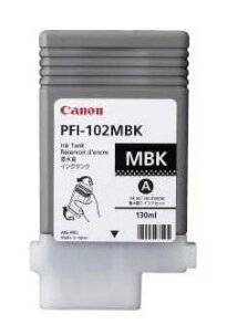Картридж струйный Canon PFI-102MBK 0894B001 черный матовый для Canon iPF500/600/700/610/710