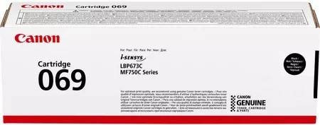 Картридж CANON 069 BK черный 5094C002 оригинальный