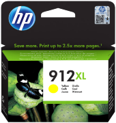Картридж HP 912XL струйный желтый увеличенной ёмкости (825 стр)